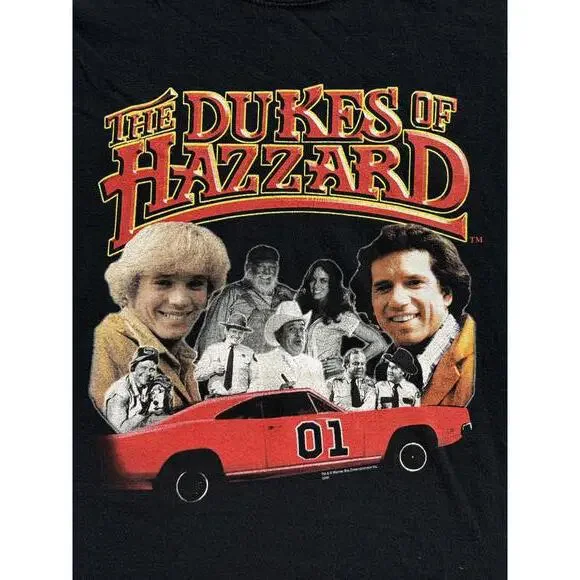 VTG The Dukes of Hazzard T-shirt Cast Tee 2XL - Picture 3 of 6